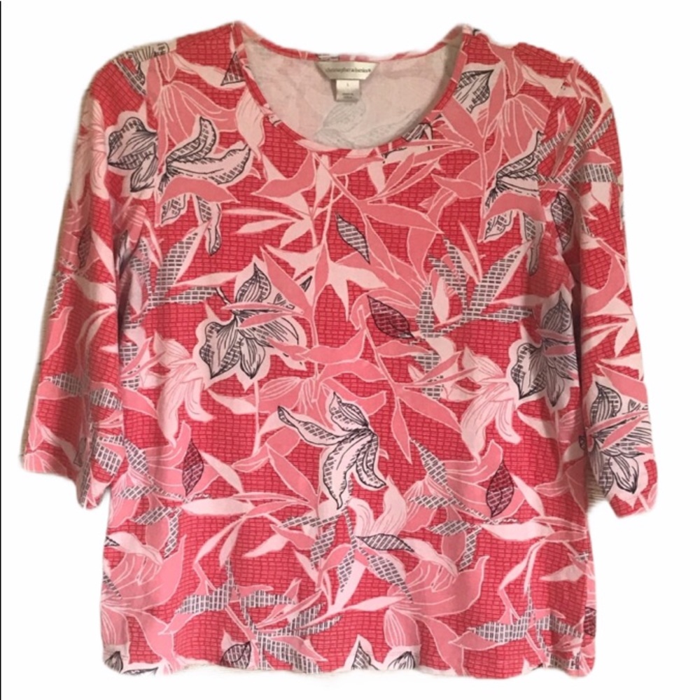 💥3/$15💥 Christopher and Banks Print Shirt
